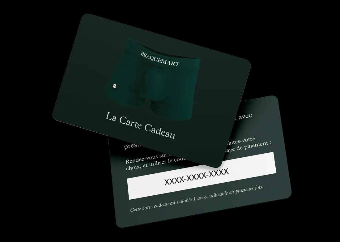 Carte cadeau braquemart