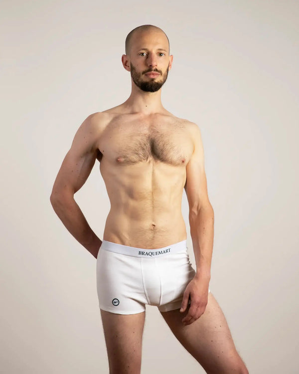 Boxer Blanc Neige